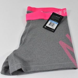 NWT Nike Womens Pro Cool 3" Compression Dri-Fit Sh